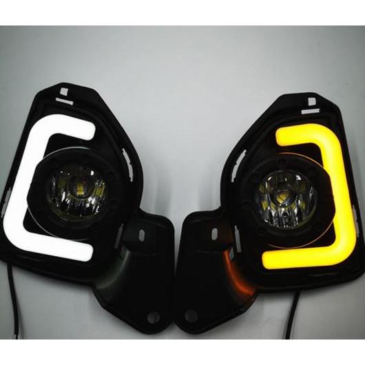 Al 1セット Led デイタイム ランニング ライト 適用 トヨタ ハイエース 14 18 フロント フォグランプ Drl バンパー Drlのみ 05 18 Al Oo 0649 22年のクリスマス