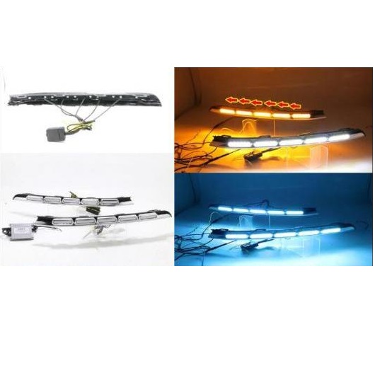バンパー ヘッドライト 適用: ゴルフ7 デイタイム ライト 7.5世代 ゴルフ 7 2018-2019 LED DRL ヘッドランプ フォグ ホワイト イエロー ブルー VW ゴルフ7 7.5TH 2018-2019 AL-OO-0668 AL Car light｜オートパーツエージェンシー