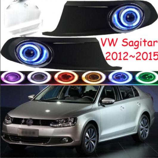 バンパー ヘッドライト 適用: ジェッタ-MK6 サギター フォグライト デイタイム ライト 2012-2015 CCFL ヘッドランプ タイプ001 VW ジェッタ MK6 2012-2015 HID キセノン バルブ AL-OO-0792 AL Car light|オートパーツエージェンシー