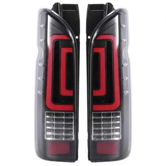 ペア LED テールライト テール ランプ 適用: トヨタ ハイエース 200 コミューター バン 2005-2017 クリア AL-OO-0837 AL Car light