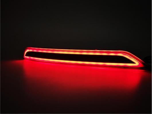 ALバンパーテールライト適用:スバルフォレスターリアライトブレーキ2008-2018LEDテールランプモデル1スタイルスバルフォレスター2008-2018AL-OO-0693
