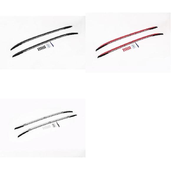 アルミニウム 合金 スクリュー トップ ルーフ ラック レール ラゲッジ 適用: トヨタ C-HR CHR 2017 2018 2019 2020 2021 ブラック～シルバー AL-OO-2944 AL Car parts