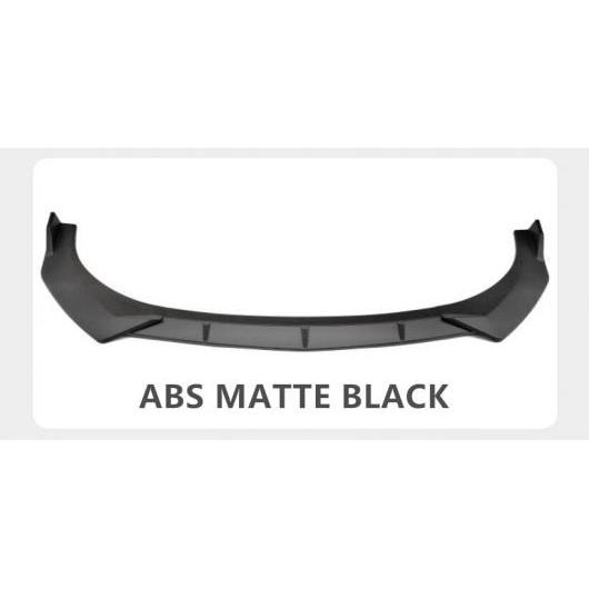 ABS ペイント カーボンファイバー フロント バンパー スポイラー リップ スプリッター カバー 適用: ヒュンダイ/現代/HYUNDAI エラントラ 2020 2021 2022 ABS マットブラック AL-OO-3106 AL Exterior parts for cars