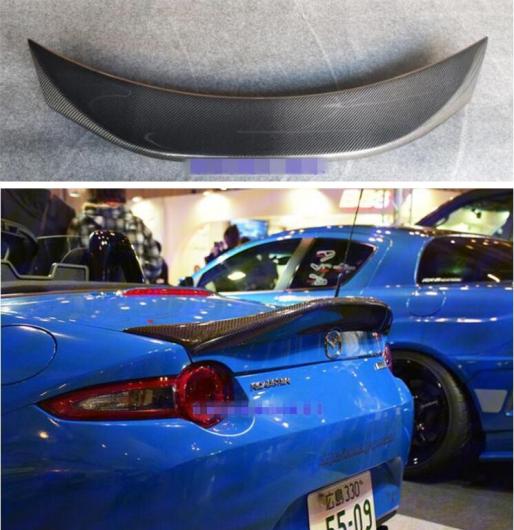 リアル カーボンファイバー リア ウイング トランク リップ スポイラー 適用: マツダ MX-5 MX5 2009 2010 2011 2012 2013 2014 2015 2016 AL-OO-3147 AL Exterior parts for cars