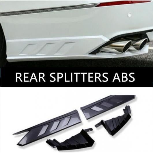 ABS カーボンファイバー リア バンパー トランク リップ スポイラー ディフューザー 適用: ホンダ アコード 2018 2019 2020 リア スプリッター AL-OO-3266 AL Exterior parts for cars