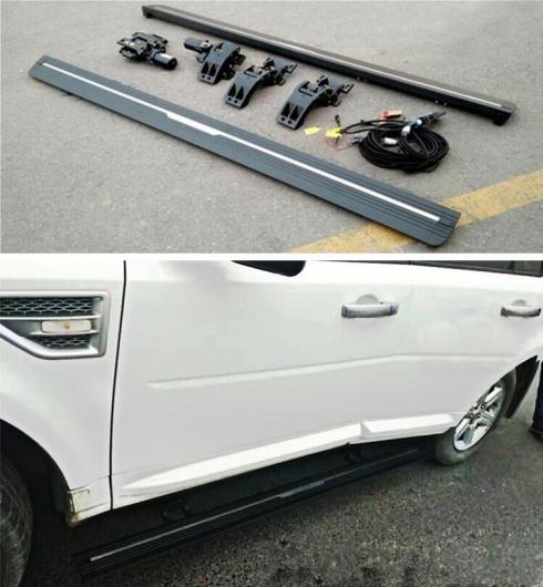 電動 モーター ペダル ランニング ボード サイド ステップ バー 適用: ランド ローバー/ROVER フリーランダー 2 2007-2015 AL-OO-3237 AL Exterior parts for cars