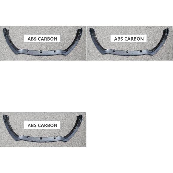 ABS ペイント カーボンファイバー フロント バンパー スポイラー リップ スプリッター カバー 適用: フォード/FORD ABS カーボン 13-16～ABS カーボン 19-21 AL-OO-3313 AL Exterior parts cars