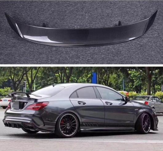 リアル カーボンファイバー リア ウイング トランク リップ スポイラー 適用: メルセデス・ベンツ CLA クラス W117 CLA180 CLA200 CLA250 CLA260 CLA45 2013-2019 AL-OO-3399 AL Exterior parts for cars|オートパーツエージェンシー