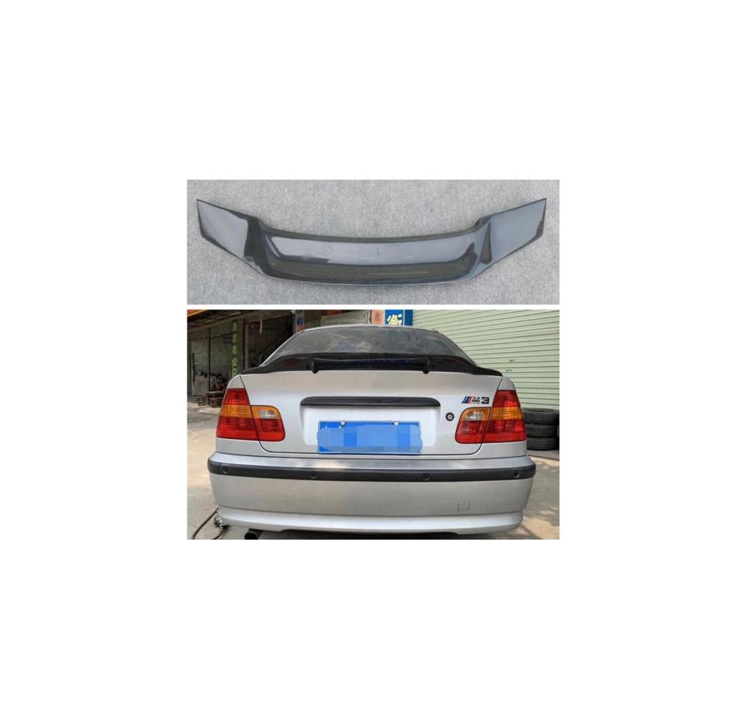 リアル カーボンファイバー リア テール ウイング トランク リップ スポイラー 適用: BMW E46 3シリーズ 1999 2000 2001 2002 2003 2004 2005 AL-OO-3283 AL Exterior parts for cars|オートパーツエージェンシー