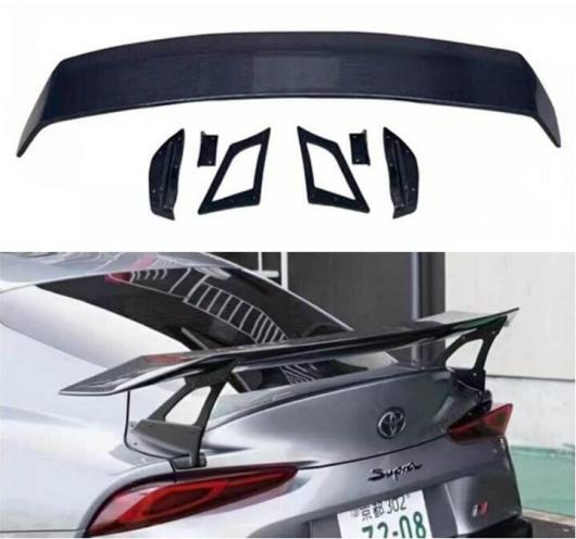GT リアル カーボンファイバー リア ウイング トランク リップ テール スポイラー 適用: トヨタ スープラ A90 2019 2020 2021 2022 AL-OO-3545 AL Exterior parts for cars 189,825円