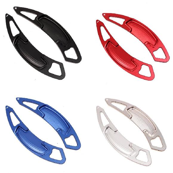アルミニウム ステアリング ホイール シフト パドル エクステンション レッド 適用: ホンダ スピリア アコード オデッセイ アヴァンシア アキュラ/ACURA CR-V UR-V シビック ブラック～シルバー AL-OO-3607 AL Car parts