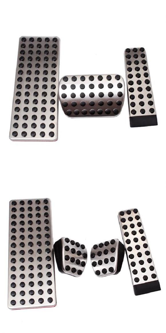 フット レスト ペダル パッド カバー 適用: メルセデス ベンツ W140 W220 W221 S クラス AT/MT 1993-2012 AT 3ピース・MT 4ピース AL-OO-3741 AL Interior parts for cars｜オートパーツエージェンシー