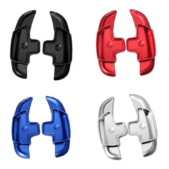 ステアリング ホイール パドル シフター エクステンション 適用: メルセデス ベンツ A B C E GLE クラス W176 W205 W246 C117 W218 アルミニウム シフト パドル ブレイド ブラック～シルバー AL-OO-3785 AL Car parts