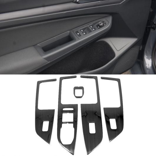 インテリア アクセサリー 適用: フォルクスワーゲン/VOLKSWAGEN VW ゴルフ 8 MK8 2020 2021 左ハンドル用 ドリンクホルダー カバー 通気口 トリム ウインドウ リフト スイッチ パネル タイプ007 AL-OO-4588 AL Interior parts for cars｜オートパーツエージェンシー