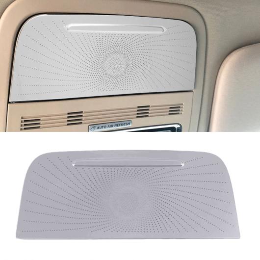 適用: リンカーン/LINCOLN アビエーター 2020 2021-スタイリング ステンレス スチール ドア オーディオ スピーカー オート ツイーター 装飾 カバー トリム 3D ステッカー タイプ002 AL-OO-4596 AL Interior parts for cars