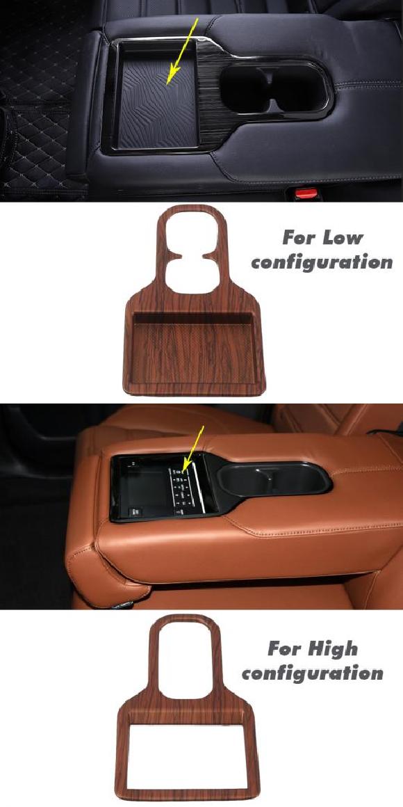 インテリア 木目調 フロント カップホルダー トリム カバー フレーム 適用: ホンダ CRV CR-V 2017 2018 2019 2020 アクセサリー タイプ016・タイプ017 AL-OO-4564 AL Interior parts for cars