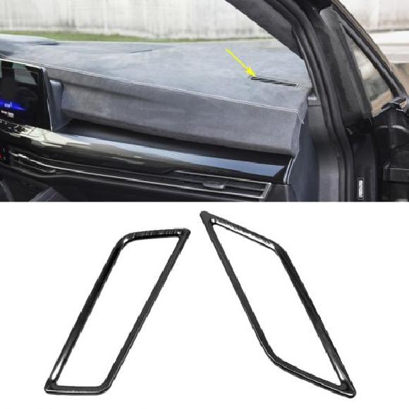 インテリア アクセサリー 適用: フォルクスワーゲン/VOLKSWAGEN VW ゴルフ 8 MK8 2020 2021 左ハンドル用 ドリンクホルダー カバー 通気口 トリム ウインドウ リフト スイッチ タイプ008・タイプ009 AL-OO-4588 AL Interior parts for cars