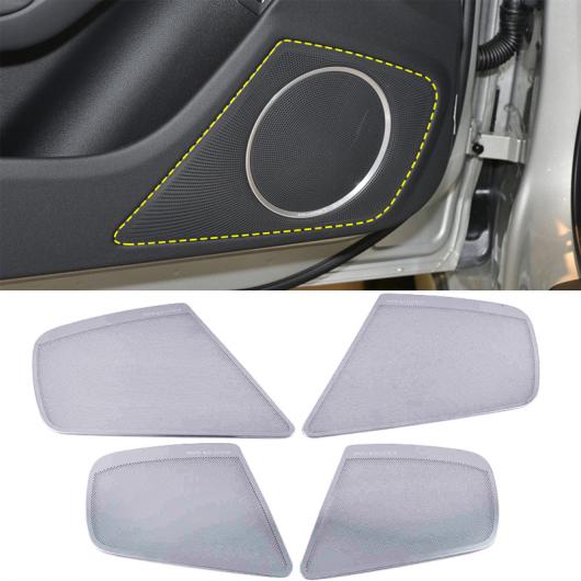 適用: アウディ/AUDI A4 B8 セダン 2009-2016 ドア オーディオ スピーカー カバー ラウドスピーカー パッド トリム フレーム ステッカー ステンレス インテリア アクセサリー タイプ002 AL-OO-4805 AL Car parts 22,024円