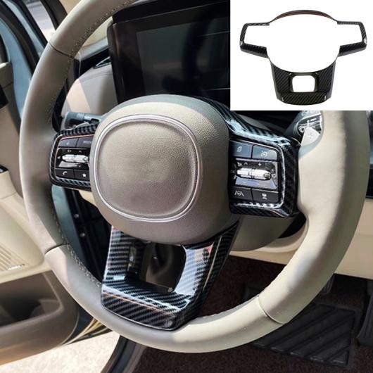 適用: 起亜 カーニバル KA4 2020 2021 2022 ABS ステアリング ホイール パネル カバー トリム プロテクター カバー パネル 装飾 タイプ001 AL-OO-4813 AL Car parts