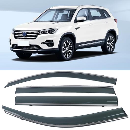 適用: 長安汽車 CS75 2014 2015-2018 クローム モールディング トリム ストリップ ウィンド バイザー デフレクタ ドア サイド ウインドウ エア ガード スノー サン レイン AL-OO-4764 AL Car parts