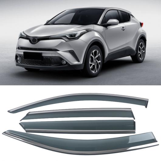 適用: トヨタ C-HR CHR C HR 2016-2020 ウインドウ バイザー ウインドウ デフレクタ ウィンド デフレクター サン ガード レイン 吹き出し口 カバー トリム AL-OO-4779 AL Car parts 55,788円