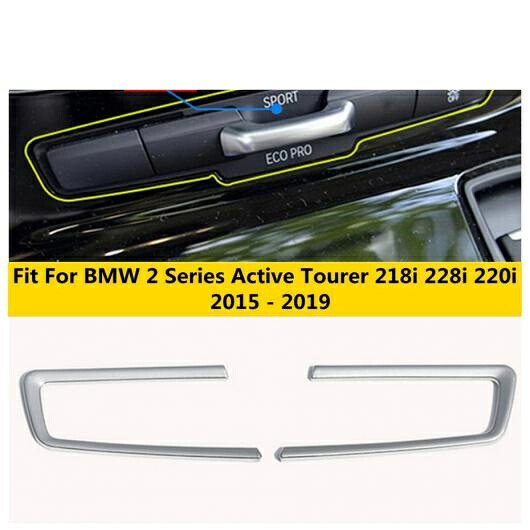 セントラル コントロール トラフィック フレーム カバー トリム 適用: BMW 2シリーズ ツアラー F45 F46 218i 220i 228I 2015-2019 ABS アクセサリー AL-OO-5021 AL Interior parts for cars
