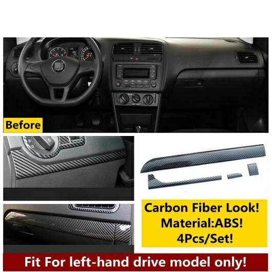 カーボンファイバー アクセサリー 適用: VW フォルクスワーゲン/VOLKSWAGEN ポロ 2014-2018 ウインドウ リフト ヘッド ライト ボタン ダッシュボード エア AC 吹き出し口 カバー トリム タイプF AL-OO-5051 AL Interior parts for cars｜オートパーツエージェンシー