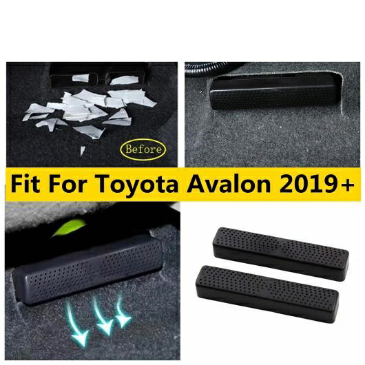 シート アンダー フロア エア コンディション ダクト 吹き出し口 グリル カバー トリム インテリア アクセサリー 適用: トヨタ アヴァロン 2019 2020 2021 2022 AL-OO-5129 AL Interior parts for cars