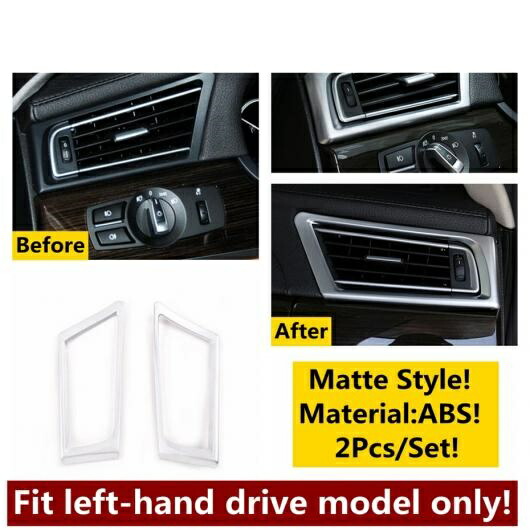 ダッシュボード パネル エア AC 吹き出し口 ヘッド ライト ウインドウ リフト カバー トリム アクセサリー 適用: BMW 7シリーズ F01 F02 F03 F04 2009-2015 タイプI AL-OO-5220 AL Interior parts for cars