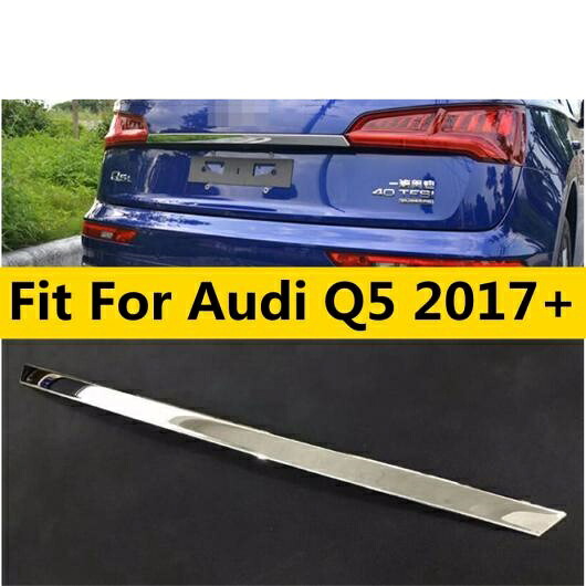 ステンレス スチール エクステリア キット 適用: アウディ/AUDI Q5 2017-2022 リア トランク テールゲート ドア モールディング アップ ストリップ カバー トリム アクセサリー AL-OO-5500 AL Exterior parts for cars｜オートパーツエージェンシー 12,218円