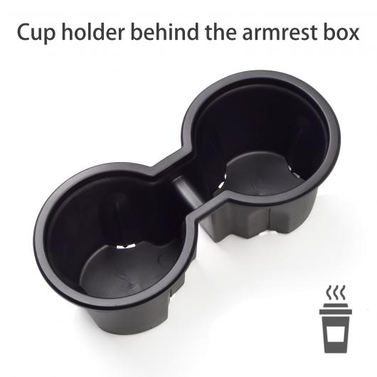 カップホルダー ストレージ ボックス 適用: トヨタ シエナ 2021 2022 ドリンク ボトル 保護 ケース アクセサリー コンソール トレイ 21 シエナ カップ ブラック AL-OO-5624 AL Interior parts for cars