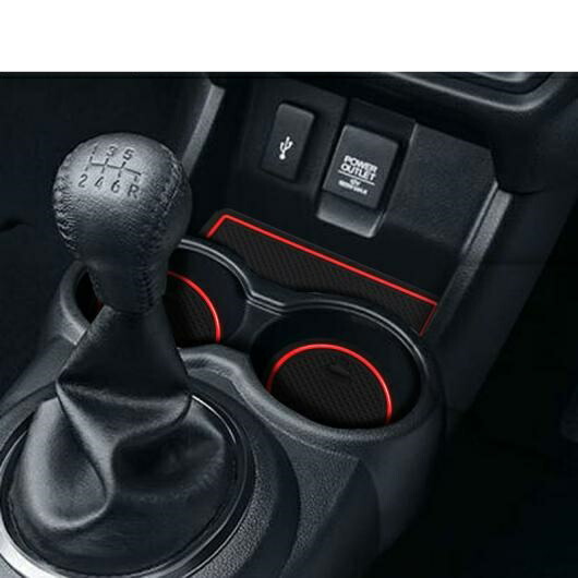 適用: ホンダ BR-V 2015-2017 ゲート スロット パッド マット アンチ スリップ 滑り止め インテリア ドア パッド/カップ BRV レッド・BRV ホワイト 20ピース AL-OO-5767 AL Car parts