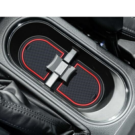 ゲート スロット パッド MA TFOR スバル フォレスター 2013-2018 滑り止め マット インテリア ドア パッド/カップ フォレスター レッド～フォレスター ホワイト AL-OO-5860 AL Car parts