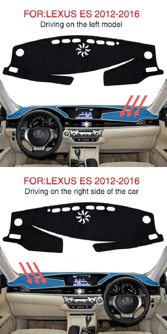 ダッシュ マット 適用: レクサス ES 2012-2016 ES200E S260 ES300 ES350 ES250 アクセサリー ダッシュマット 左ハンドル用 ES12-16 マット・右ハンドル用 ES12-16 マット AL-OO-5903 AL Interior parts for cars｜オートパーツエージェンシー
