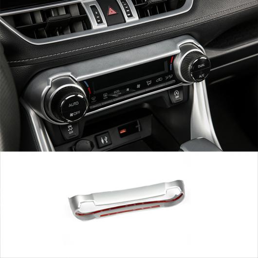 エアコン ノブ コントロール パネル ファン スピード ボタン カバー 適用: トヨタ RAV4 XA50 2019 2020 2021 2022 RAV 4 XA 50 アクセサリー シルバー AL-OO-6276 AL Interior parts for cars
