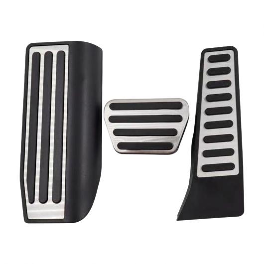 適用: ランド ローバー/ROVER レンジ ローバー/ROVER HSE ヴォーグ L323 L322 2005-2012 フット ペダル フューエル アクセル ブレーキ レスト ペダル カバー フットレスト AT 3ピース AL-OO-6312 AL Interior parts for cars