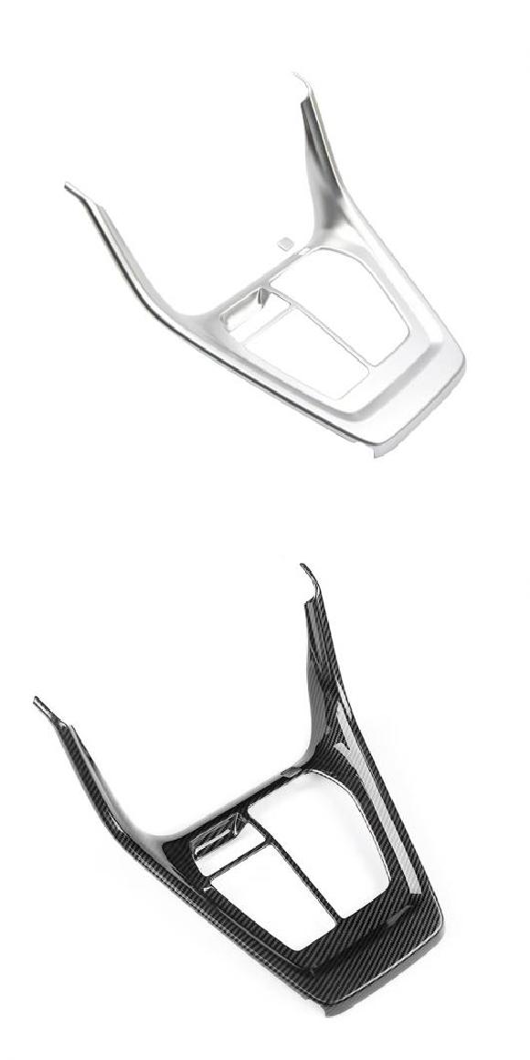 適用: トヨタ RAV4 RAV 4 XA50 2019 2020 2021 2022 XA 50 ABS ギア シフト パネル インテリア プロテクター カバー C スタイル シルバー・C スタイル カーボンファイバー AL-OO-6262 AL Interior parts for cars