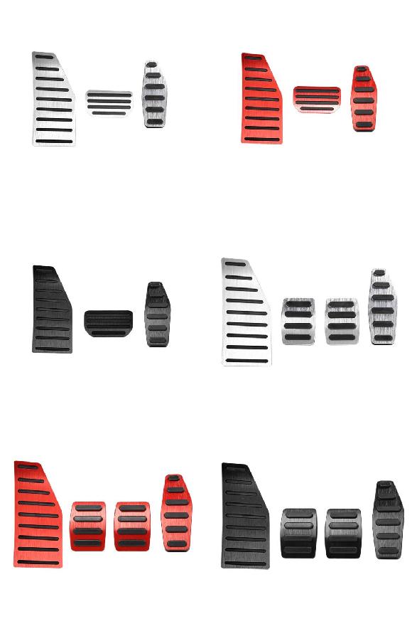 適用: スズキ ジムニー シエラ JB64 JB74 2019 2020 2021 2022 JB64W JB74W フット レスト ペダル フューエル ブレーキ フットレスト AT シルバー～フットレスト MT ブラック AL-OO-6467 AL Interior parts for cars