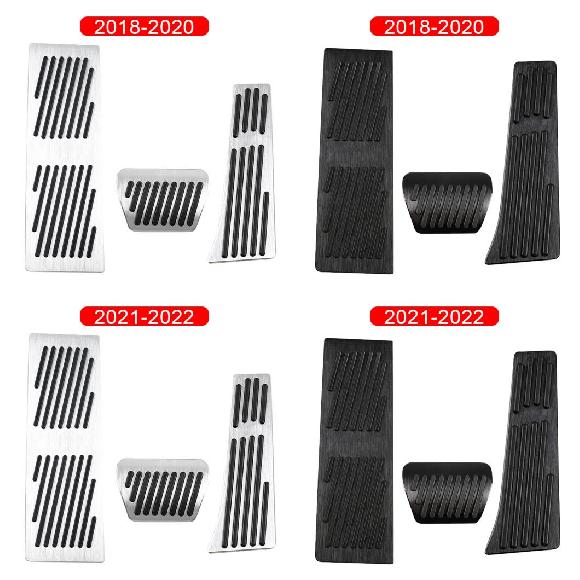 適用: BMW X3 G01 X4 G02 IX3 G08 2018 2019 2020 2021 2022 アクセル ブレーキ ペダル レスト ペダル カバー 滑り止め パッド 2018-2020 シルバー 3PC～2021-2022 ブラック 3PC AL-OO-6506 AL Interior parts for cars｜オートパーツエージェンシー