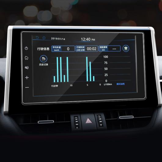 10.1インチ 適用: トヨタ RAV4 XA50 RAV 4 2019 2020 強化ガラス GPS ナビゲーション スクリーン プロテクター フィルム LCD ステッカー アクセサリー 10.1インチ HD AL-OO-6624 AL Interior parts for cars