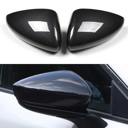 適用: MAZDA3 BP 2019 2020 2021 2022 アクセラ カーボンファイバー ABS サイド バックミラー ミラー 保護 キャップ カバー シェル トリム アクセサリー カーボン AL-OO-6848 AL Exterior parts for cars