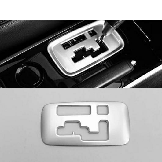適用: 三菱 アウトランダー 2014 2015 2016 2017 2018-2019 ギア ボックス パネル 装飾 フレーム スパンコール ABS クローム インテリア トリム カバー ABS マット AL-OO-7054 AL Interior parts for cars