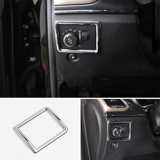 適用: ジープ/JEEP グランド チェロキー/CHEROKEE 2014 2015 2016 2017 ABS クローム スモール ホーン カバー トリム ステッカー アクセサリー ヘッドライト スイッチ AL-OO-7226 AL Interior parts for cars｜オートパーツエージェンシー