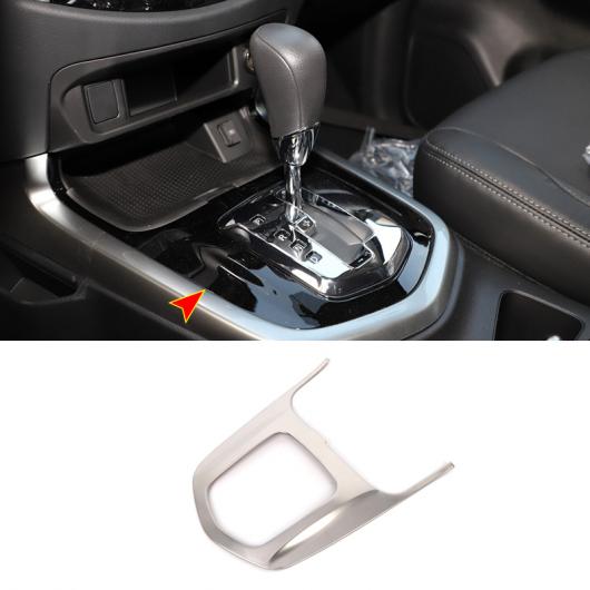 適用: 日産 ナバラ 2017 2018 2019 2020 ステンレス シルバー 助手席 グローブ ボックス ハンドル ボウル カバー トリム スタイリング ギア ボックス カバー AL-OO-7250 AL Interior parts for cars