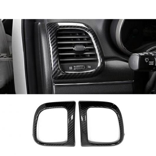 ABS カーボンファイバー インテリア アクセサリー 適用: ジープ/JEEP グランド チェロキー/CHEROKEE 2014-2016 2017 カーシート レンチ カバー トリム アクセサリー カーボン タイプ8 AL-OO-7309 AL Interior parts for cars