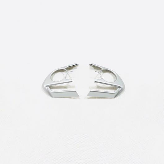 適用: トヨタ カローラ 2019 2020 ABS マット/カーボン ファイバー ステアリング ホイール ボタン フレーム カバー トリム アクセサリー マット 2 AL-OO-7324 AL Interior parts for cars