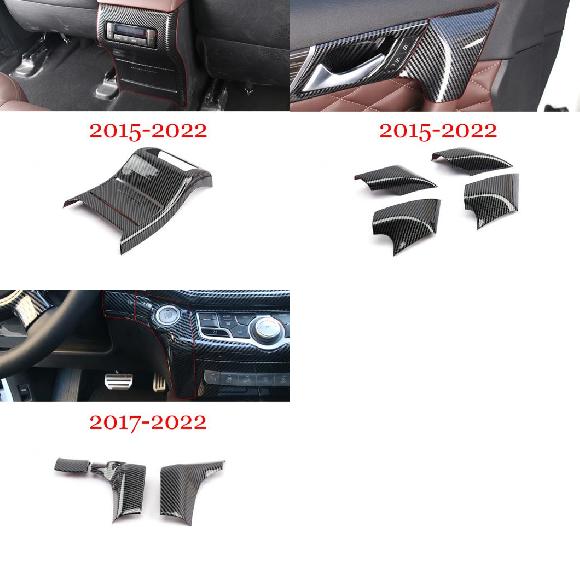 カーボン インテリア キット 適用: GWM 長城汽車 ハヴァル H9 2015-2022 ウインドウ リフト ステアリング ホイール 通気口 ヘッド ランプ ボタン 2015-2022 F~2017-2022 B AL-OO-7276 AL Exterior parts for cars|オートパーツエージェンシー