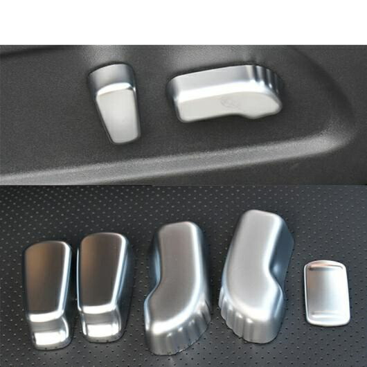 ABS マット エア コンディション AC 吹き出し口 カバー トリム ステッカー 適用: 日産 X-トレイル X トレイル T31 2008-2013 アクセサリー シート アジャスター 調整 AL-OO-7406 AL Interior parts for cars