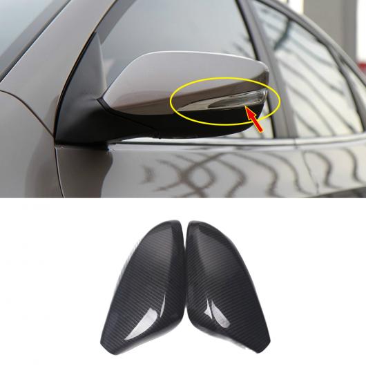 適用: ヒュンダイ/現代/HYUNDAI エラントラ アクセント I30 ヴェロスター 2011-2015 ABS カーボン/ブラック/レッド サイド ドア バックミラー チューニング ミラー カーボンファイバー AL-OO-7510 AL Interior parts for cars