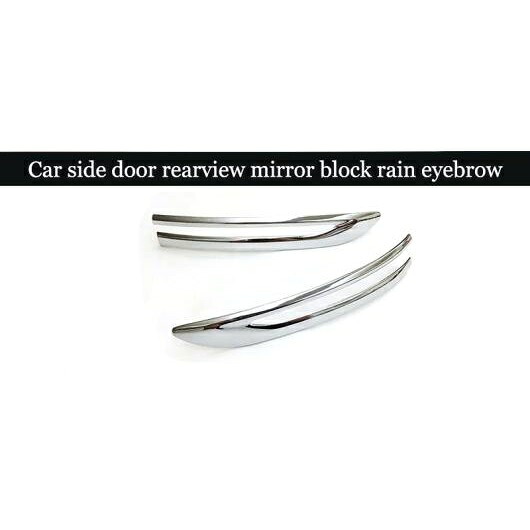 適用: 日産 ノート E12 ハッチバック 2016-2020 ABS クローム サイド ドア バックミラー ミラー 装飾 ストリップ カバー トリム アクセサリー 2ピース AL-OO-7468 AL Interior parts for cars